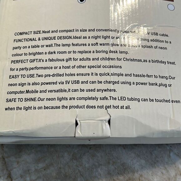 LED Neon Hanger  - Picture 5 of 6
